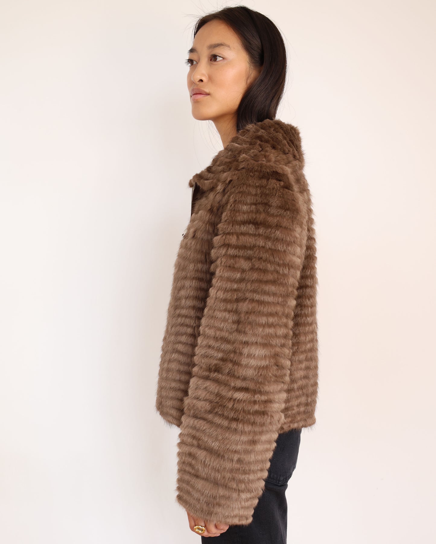 Alba Jacket - Mink Fur