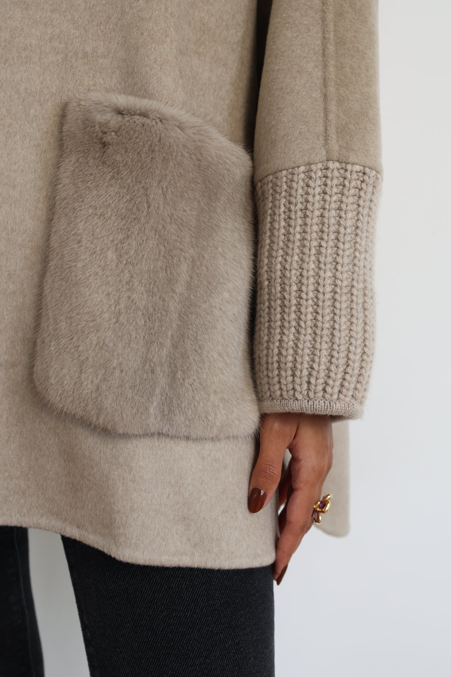 Light Mink Coat