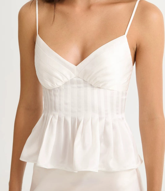 Cami White Set