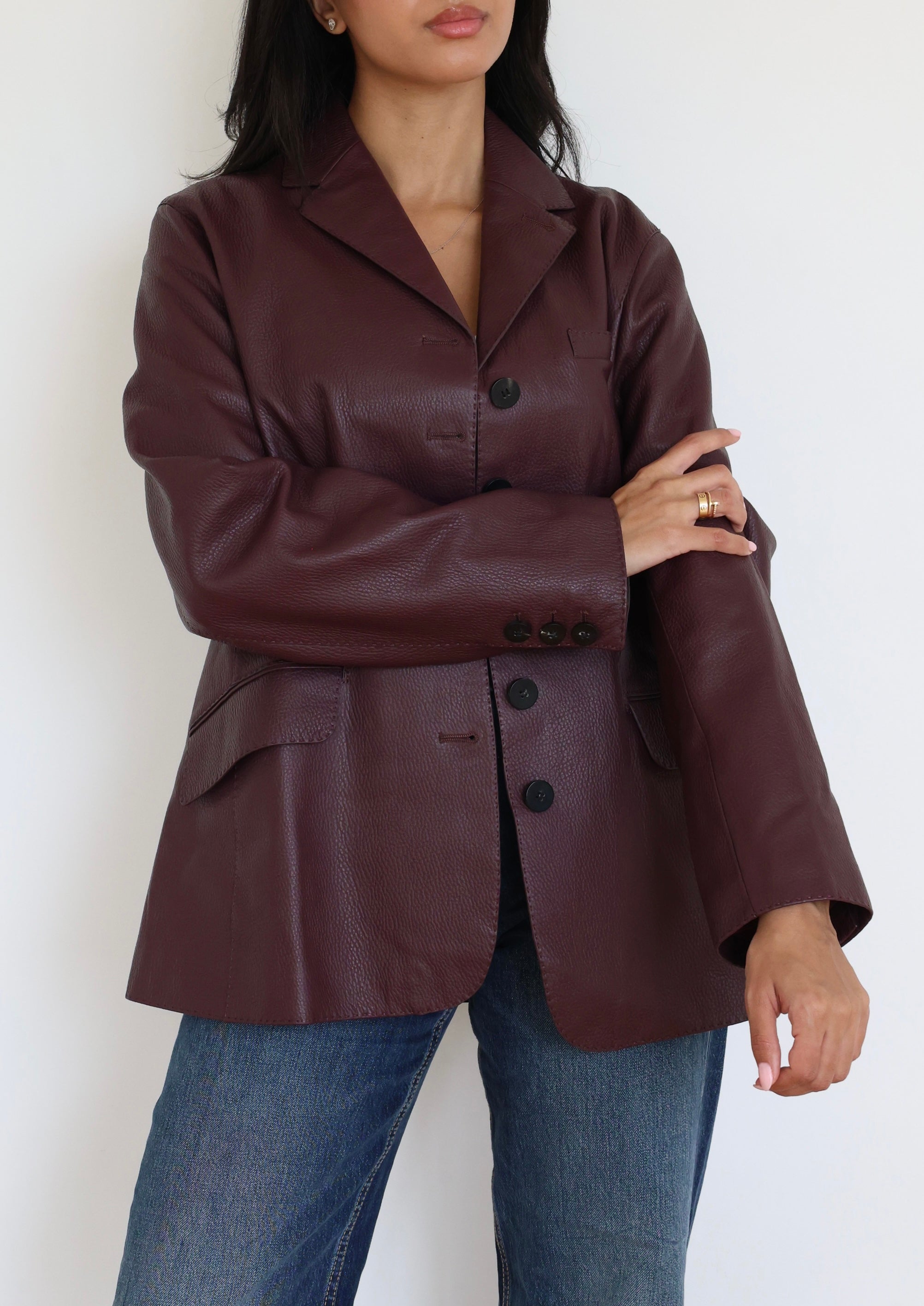 Gisèle Leather Jacket – Ima Furs