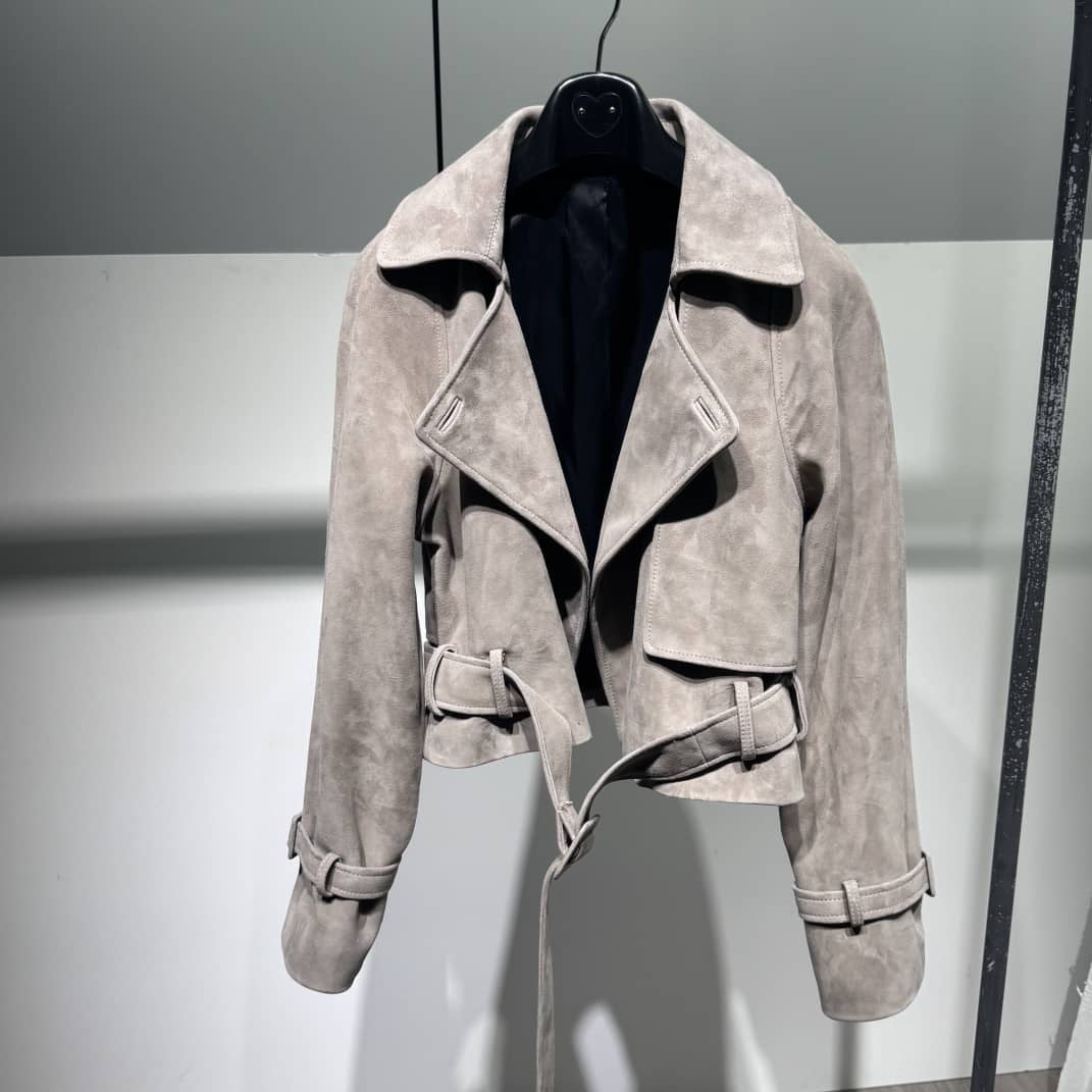Rosy Suede Jacket