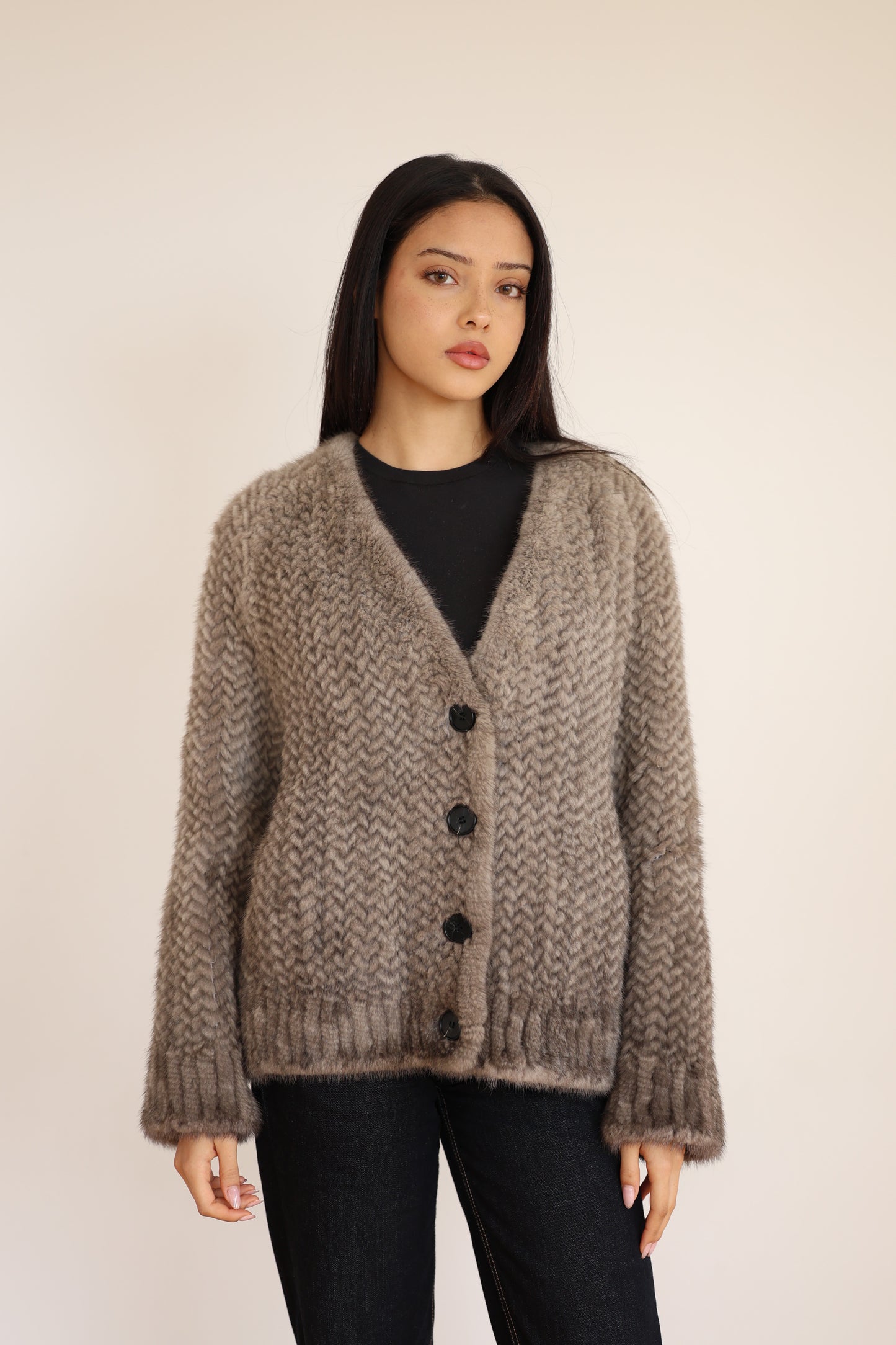 Mink Grey Coat