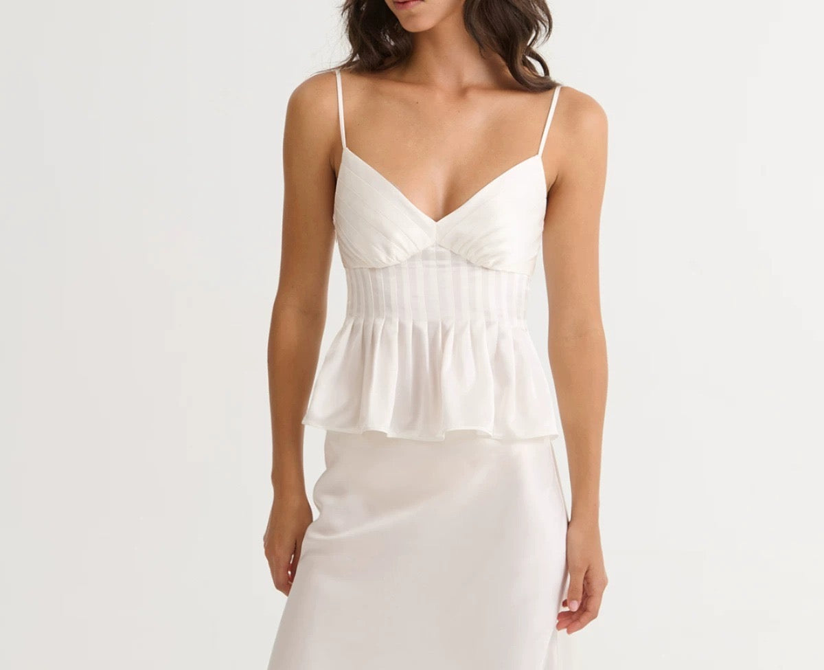 Cami White Set