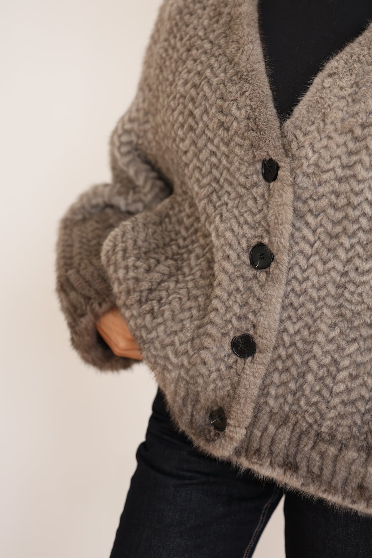 Mink Grey Coat