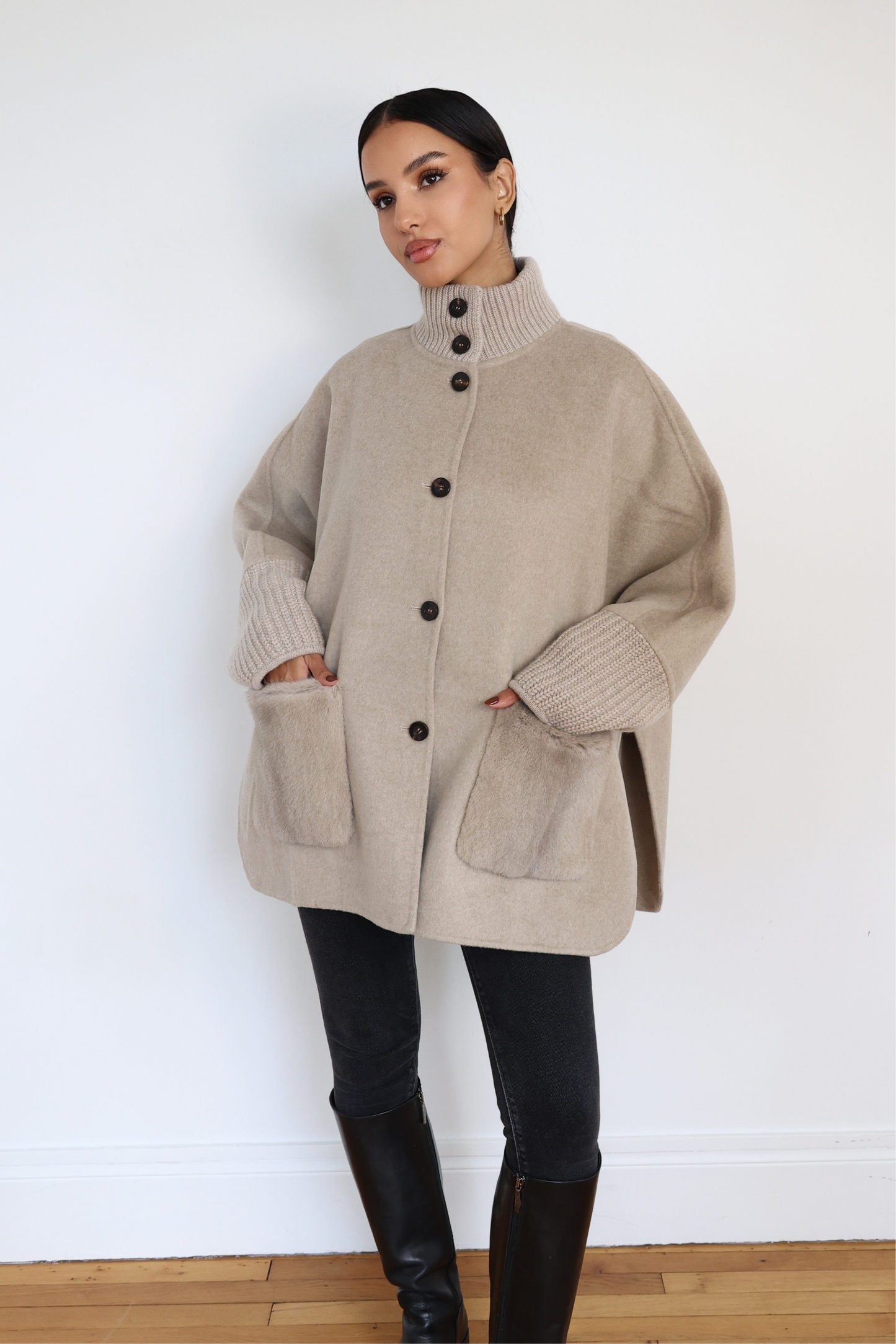 Light Mink Coat