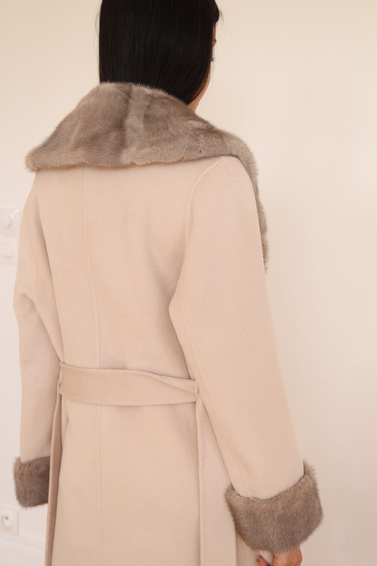 Minky Beige Coat