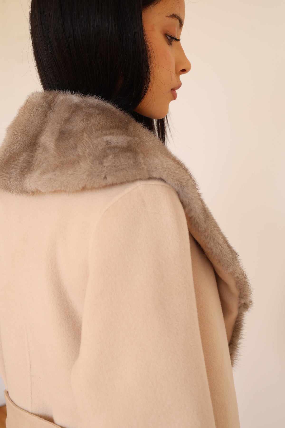 Minky Beige Coat